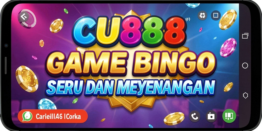 Tampilan gameplay seru dari CU888 yang menampilkan permainan Bingo.