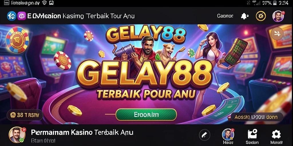 Tampilan gameplay menarik dari GELAY88 yang membawa pengalaman Kasino ke perangkat Anda.