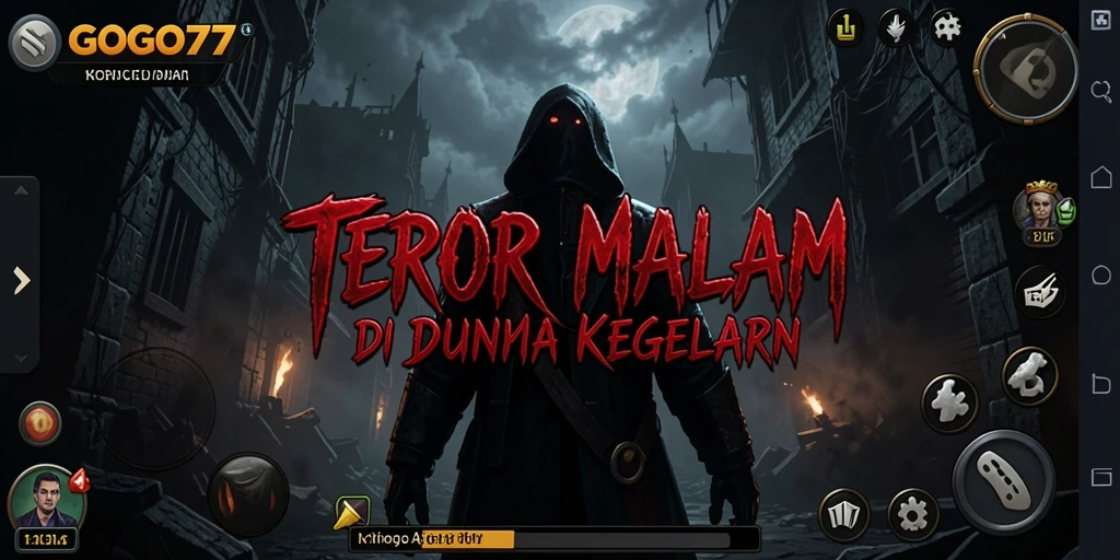 Tampilan menakutkan dari gameplay GOGO77 yang mencekam.