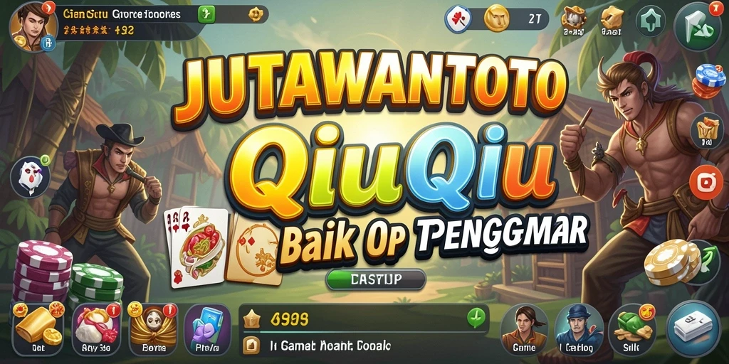 Tampilan gameplay QiuQiu yang seru dan menegangkan di JUTAWANTOTO.