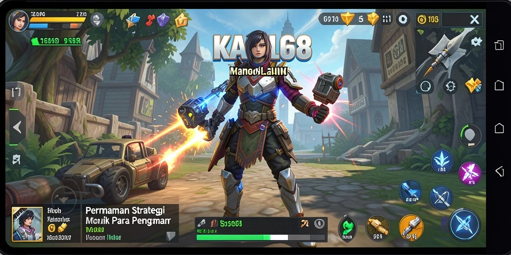 Screenshot gameplay KAOL68 yang menampilkan strategi bertempur yang mendebarkan.