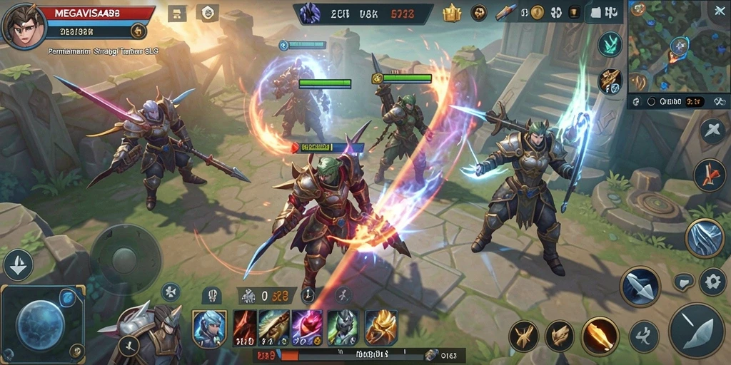 Tampilan gameplay seru dari MEGAVISA88 dengan strategi mendalam.